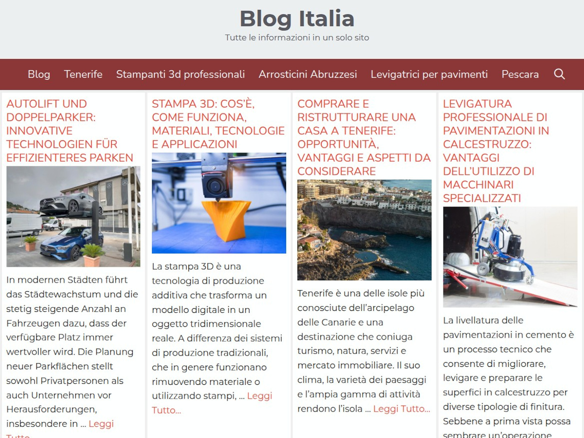 Blog Italia valorizza le aziende e le produzioni dell’Abruzzo